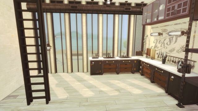 ??Индустриальный лофт ┃stop motion┃ the sims 4┃Строительство в Симс 4 смотреть онлайн