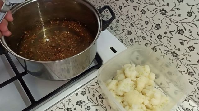 ? КАК ЗАМАРИНОВАТЬ ЦВЕТНУЮ КАПУСТУ ВКУСНО!.✨ смотреть онлайн