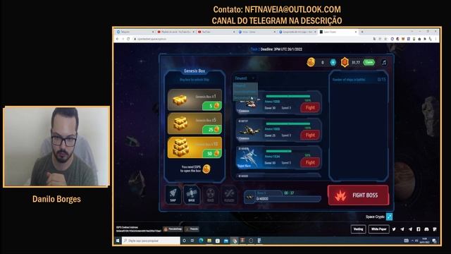 Space Crypto - Veja o Redimento de 5 e 10 Naves Comuns #03 смотреть онлайн