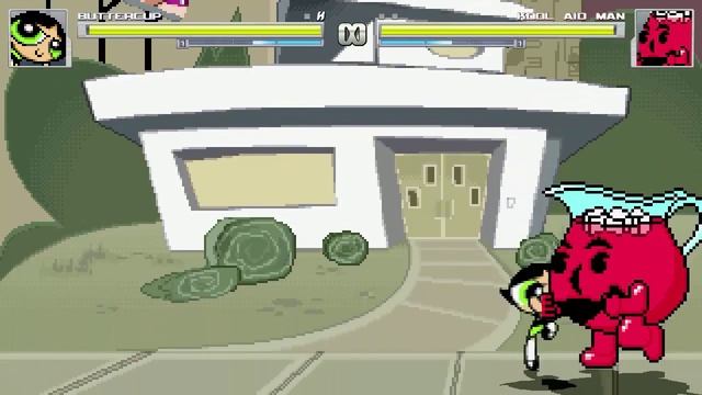 AN Mugen Request #385: Buttercup VS Kool Aid Man смотреть онлайн