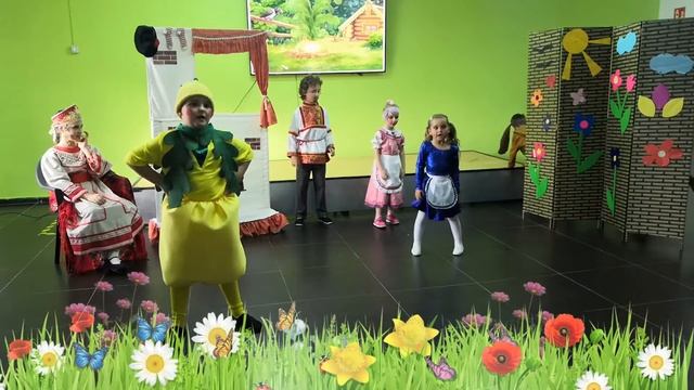 Сказка "Репка" младшая группа танцевально театральной студии "Карусель" Лас Пальмас, Гран Канария смотреть онлайн