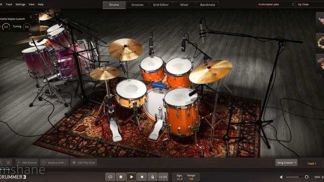 Toontrack EZDrummer 3 With Funkmaster Jabo EZX All Presets Demo