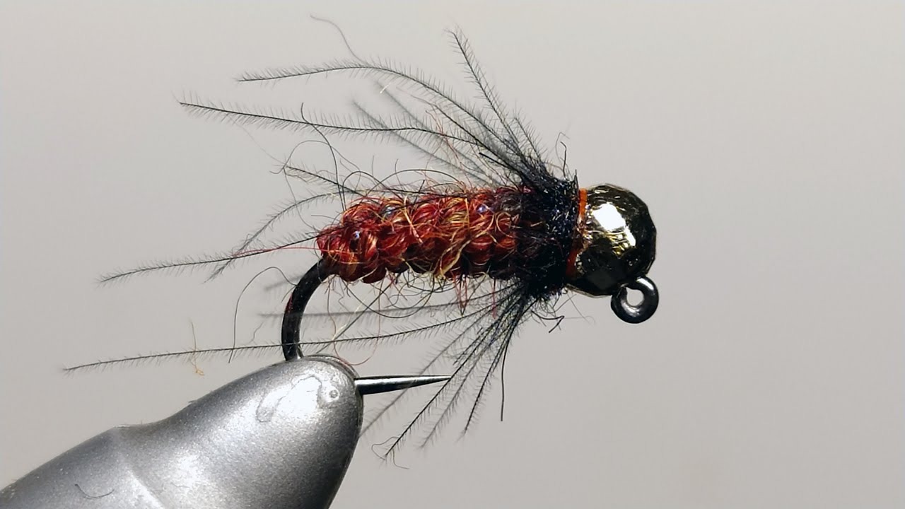 Sausage Jig Nymph. Мушка Колбаса (нахлыстовый вариант). смотреть онлайн