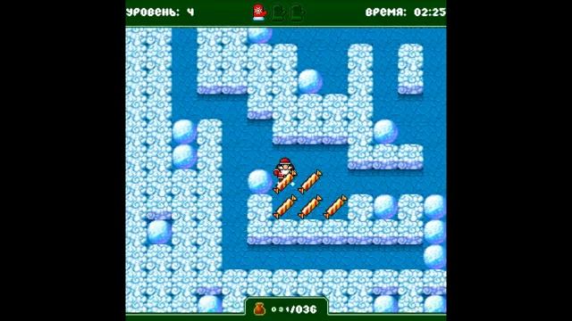 "Santa Claus X" JAVA GAME (NET Lizard 2010) смотреть онлайн