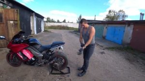 Kawasaki Z1000sx Натяжка цепи