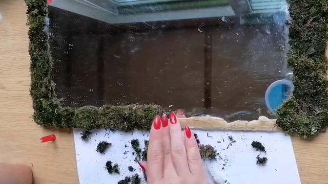 ДЕКОР ЗЕРКАЛА СВОИМИ РУКАМИ #Осенний декор #мох в интерьере смотреть онлайн