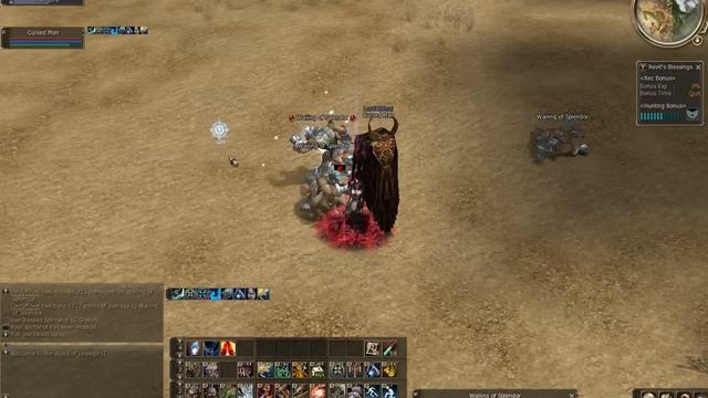 Lineage II - Necromancer EXPing (LordOfHeal) - Death Spike skill смотреть онлайн