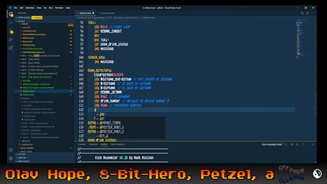 Commodore 64 Programming Part 7: Disk Status, Directory, and Drive Number Variable смотреть онлайн