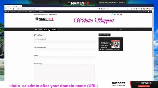 Namesfx WordPress Widgets смотреть онлайн