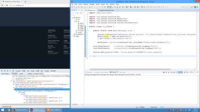 Rows, Columns in Tables td, tr List, WebElement Selenium WebDriver Java смотреть онлайн