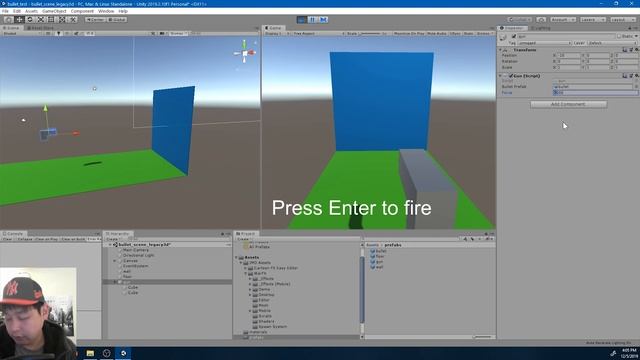 Why Your Bullets Go Through Walls - Unity Tutorial смотреть онлайн