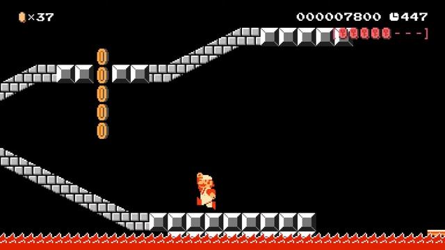 SM64: Bowser in the Dark World/Bowser in the Fire Sea/Bowser in the Sky (Super Mario Maker 2) смотреть онлайн