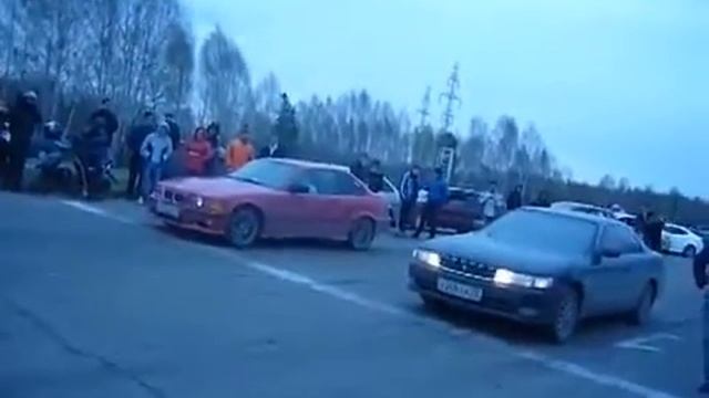 BMW 32340 ti vs Toyota Chadhser смотреть онлайн