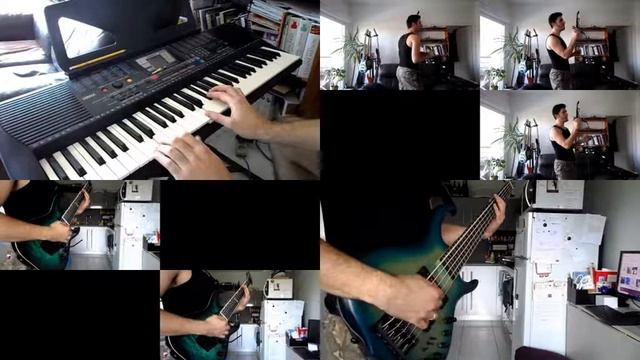 The Final Countdown cover (Europe) all parts except drums смотреть онлайн