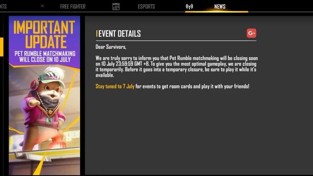 Free Fire New Event | Free 5 Pet Rumble Card in Free Fire | Play To Get Pet Rumble Card | 7 July FF смотреть онлайн