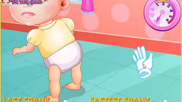 Spank Cute Baby Booty  --  Top Baby Games