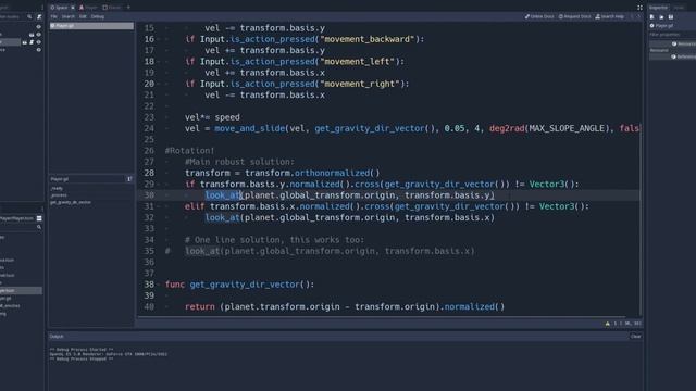 Godot Walk Around a Planet Tutorial смотреть онлайн