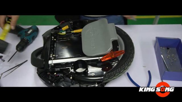 King Song 14 Inch Electric Unicycle Disassembly Video смотреть онлайн