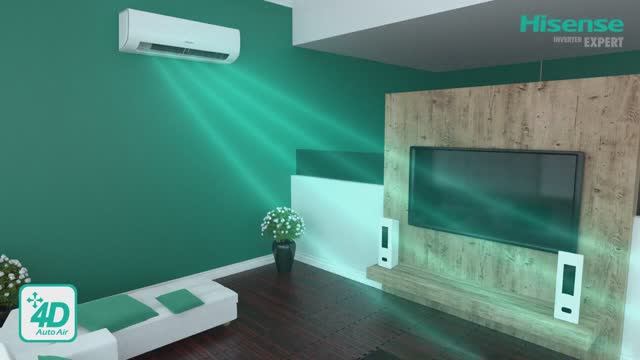 Инверторные кондиционеры HISENSE ZOOM DC Inverter   Сплит система  Хайсенс Зум Инвертор