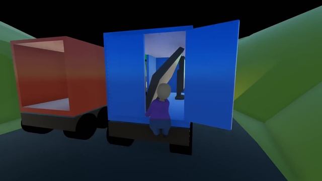 ?НЕ УПАДИ С ГРУЗОВИКА ПЛАСТИЛИНОВЫЕ ЧЕЛОВЕЧКИ! УГАР! ШЕДИ И ЛЕСКА HUMAN FALL FLAT смотреть онлайн