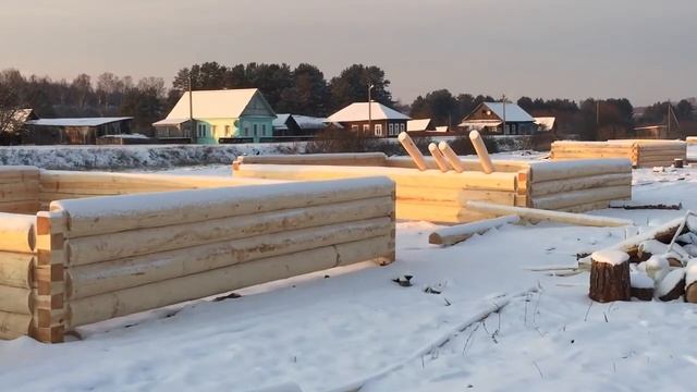 Сруб для дома или бани 6х6 м., рубленый в лапу, с верандой 2 м. смотреть онлайн