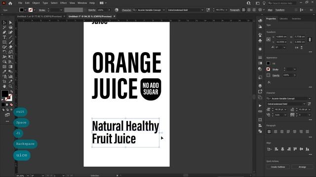 Packaging Design Tutorial (Label Design) in Adobe Illustrator | Full Process смотреть онлайн