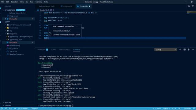 Aspnetcore on Docker Containers смотреть онлайн
