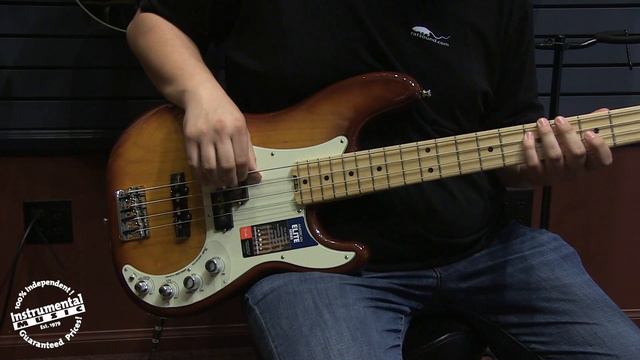 Fender American Elite Precision Bass Demo смотреть онлайн