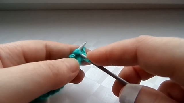 Воздушный узор спицами. Вязание узора.