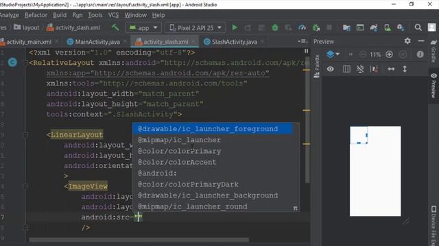 Splash Screen || Android Studio Tutorial 2020 смотреть онлайн