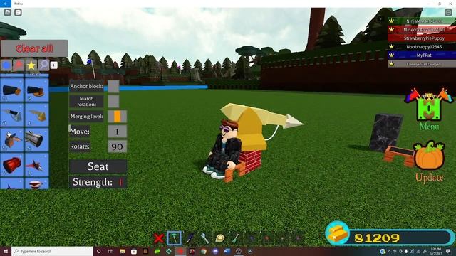 ROBLOX THROW GLITCH TUTORIAL | Build a boat THROW GLITCH смотреть онлайн