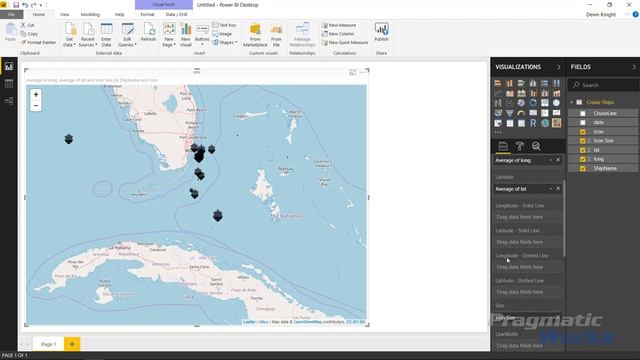 Power BI Custom Visuals- Icon Map смотреть онлайн