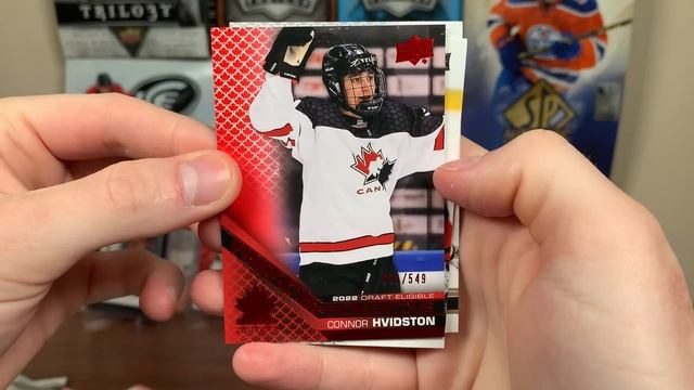 NOW A $300 BOX?!? - 2022 Upper Deck Team Canada Juniors Hockey Hobby Box Break смотреть онлайн