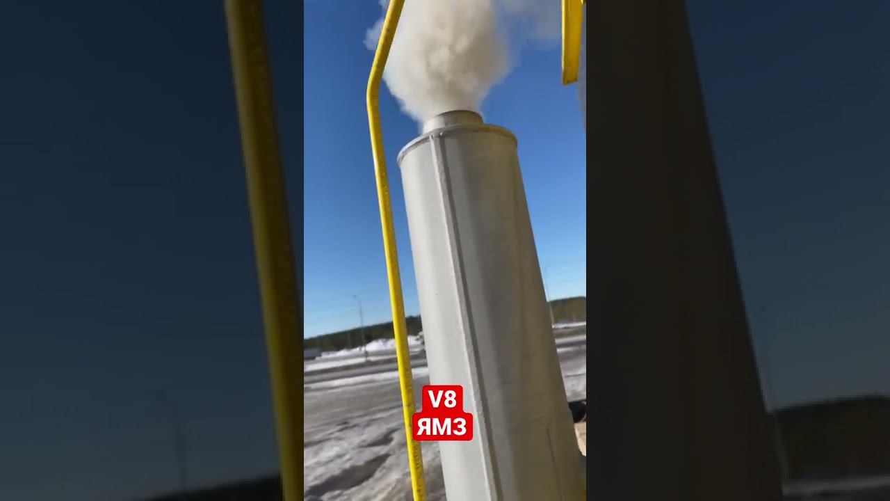 Cold start diesel / Ярославский V8 холодный старт смотреть онлайн