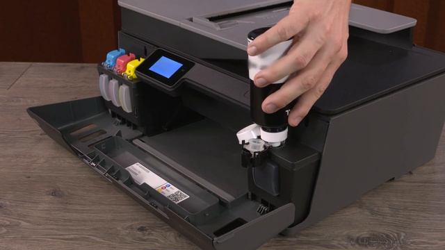 Распаковка и настройка принтеров серии HP Smart Tank 500 и 600 | Принтеры HP | HP смотреть онлайн