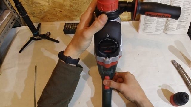 Młotowiertarka Metabo UHEV 2860-2 Quick UnBoxing/Test смотреть онлайн