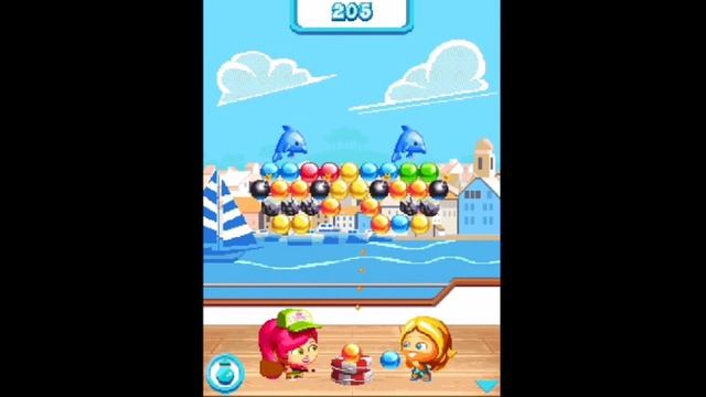 GAMEPLAY JAVA BUBBLE BASH 3 VER. 1.0.9 (240x320) - GAMELOFT