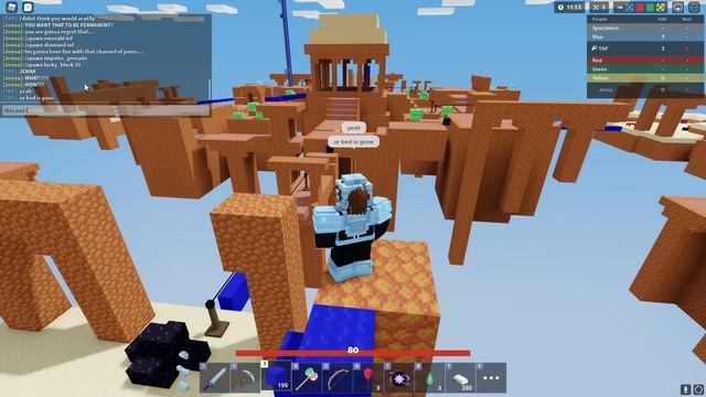 JENNA Tried HACKING Me, So I Got REVENGE.. (Roblox Bedwars) смотреть онлайн