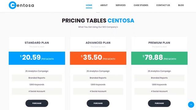 Centosa - Business and Marketing WordPress Theme смотреть онлайн
