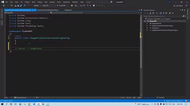 How to create your own Fluent API смотреть онлайн