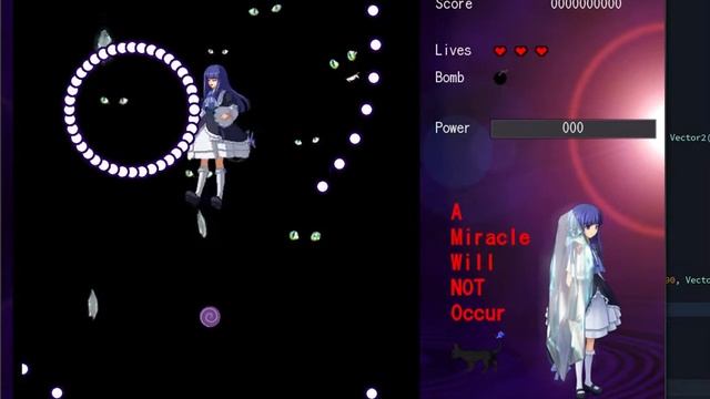 A Miracle Will Not Occur (ALPHA v0.0) - Danmaku early test смотреть онлайн