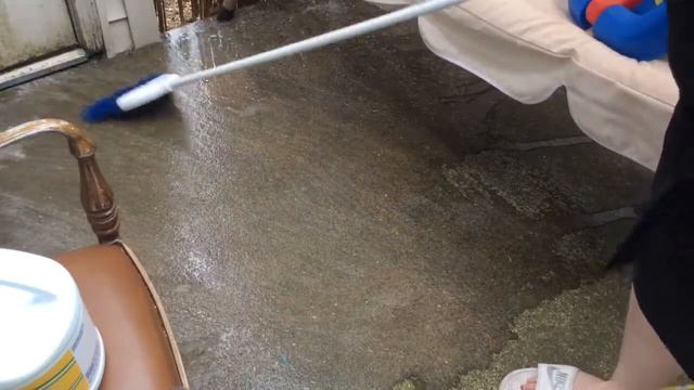 DIY how to clean ?cement, concrete, outside area mold,mildew,moss for under 5.00 смотреть онлайн