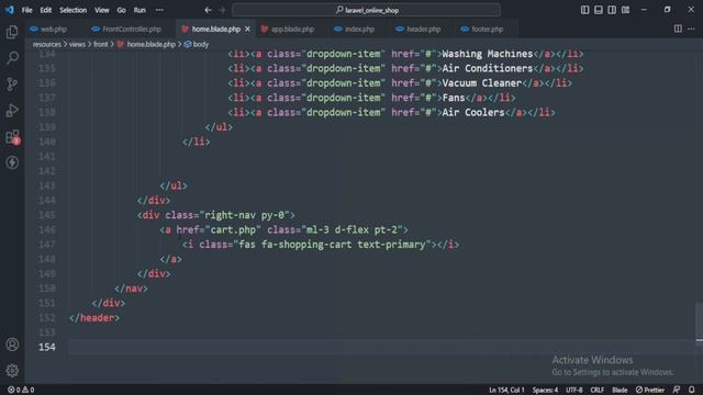 Laravel 10 Ecommerce Project | #17 Setup Home Page | Frontend | PHP Tech Life Hindi смотреть онлайн