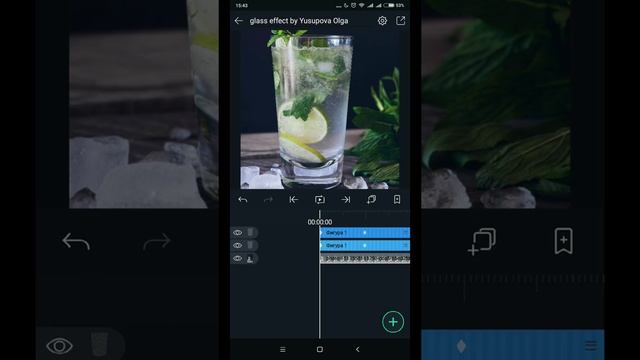 Эффект запотевшего стекла в Alight Motion. Misted Glass Effect #alightmotion