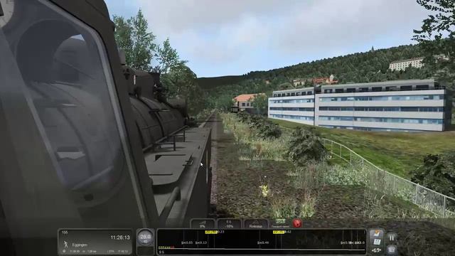 Train Simulator #27 Steaming Through1 паровоз серии DR BR 86 Locomotive ч 2