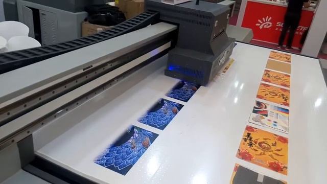 CAIYI UV Flatbed Printer with Ricoh Gen6 printhead смотреть онлайн