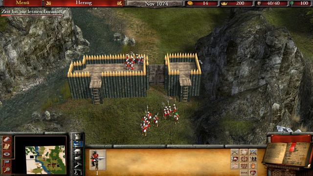 Let's Retro Stronghold 2 [Militär-Kampagne] - Folge 14: Putzig, Wirklich Putzig. *gähn*