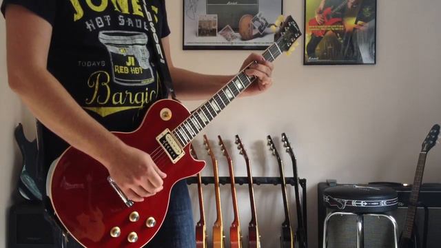 Gibson USA Slash Rosso Corsa Les Paul Guitar смотреть онлайн