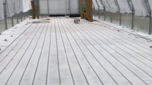 Зимняя теплица 2021, часть 1