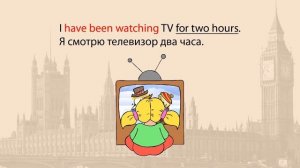 Present Perfect Continuous. Видеоурок по английскому языку 7 - 8 класс